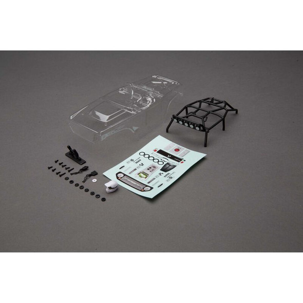 AXI31599 AXIAL 1/24 Pre-cut Clear Body: Deadbolt