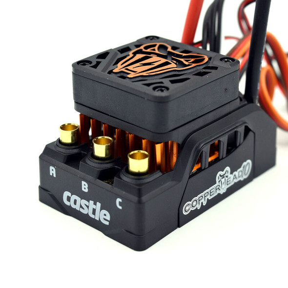 CSE10016600 CASTLE CREATIONS 1/10 COPPERHEAD, 16.8V, Sensored, Waterproof, ESC, Internal BEC