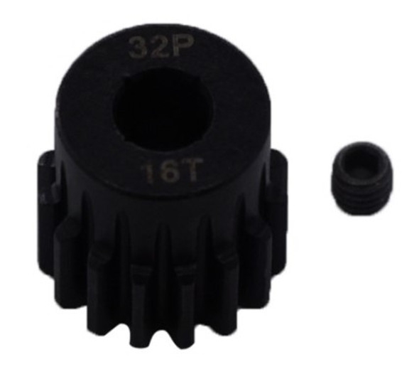 DTG02B16T HOBBY DETAILS HSS 32DP 16T Motor Pinions Gear -for 1/8 RC Car