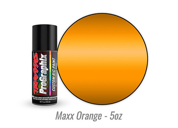 TRA5051 TRAXXAS Body Paint, ProGraphix®, Maxx Orange (5oz)