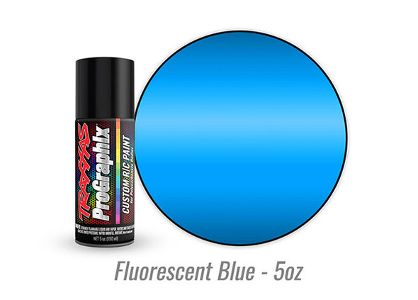 TRA5064 TRAXXAS Body paint, ProGraphix®, Fluorescent Blue (5oz)