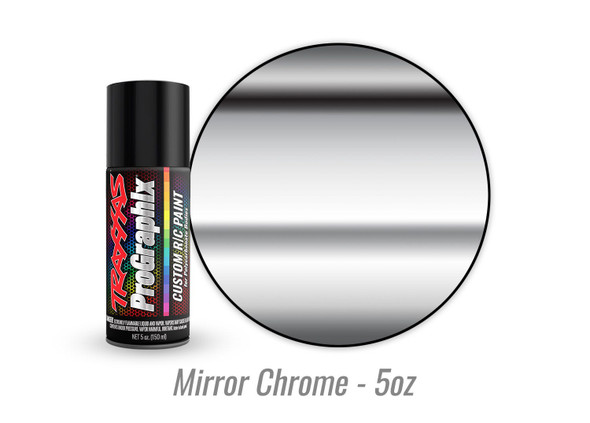 TRA5046 TRAXXAS Body paint, ProGraphix®, Mirror Chrome (5oz)