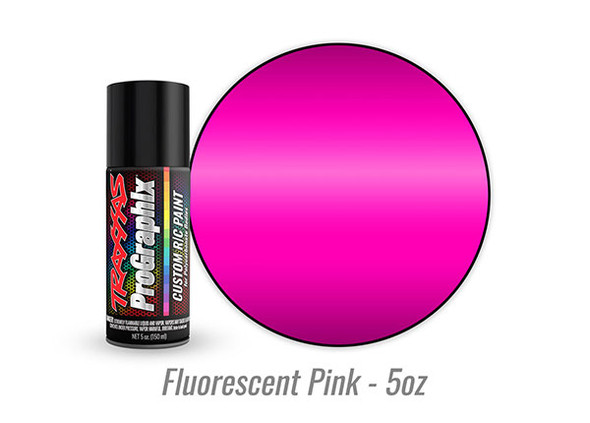 TRA5065 TRAXXAS Body Paint, ProGraphix®, Fluorescent Pink (5oz)