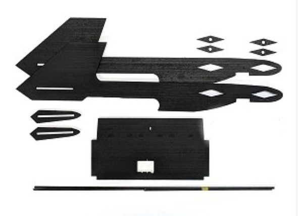 RWZXL RITEWING ZEPHYR ZXL KIT, Unpainted - Graves RC Hobbies