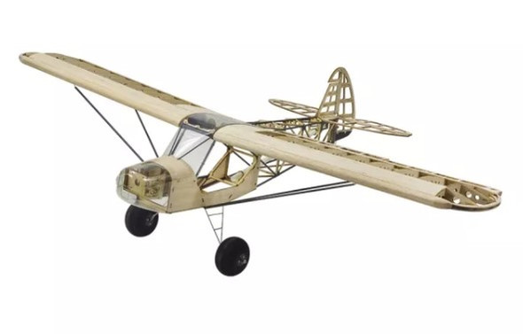 DWHS3802 Dancing Wings Hobby S38 Savage Bobber 1000mm Wingspan Balsa Wood Laser Cut RC Airplane Kit w/ Motor