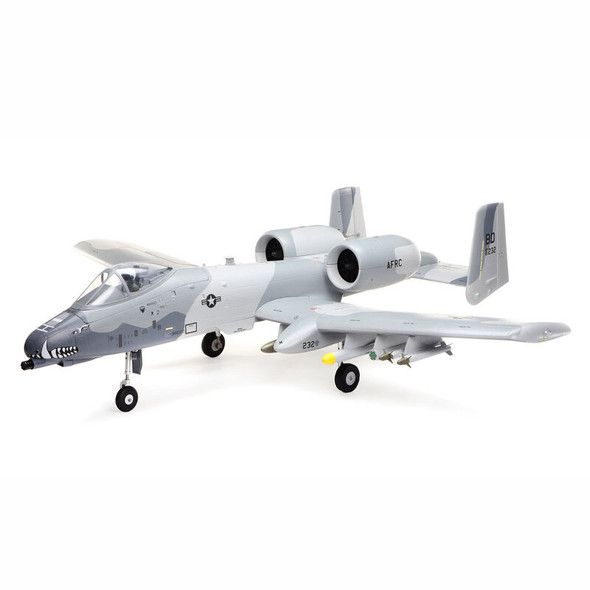 EFL011500 E-Flite A-10 Thunderbolt II Twin 64mm EDF BNF Basic with AS3X and SAFE Select