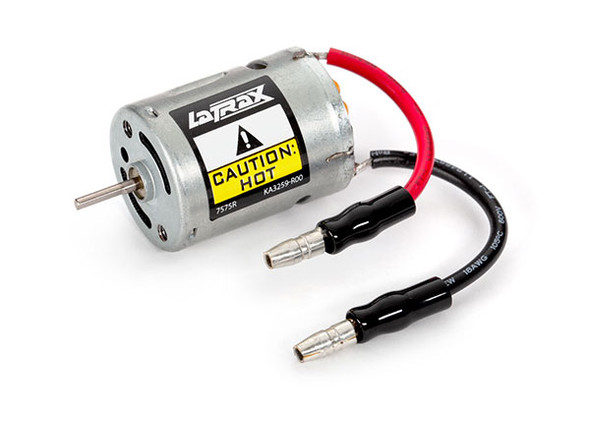 TRA7575R TRAXXAS Replacement 23-turn brushed 370-size LaTrax motor with bullet connectors
