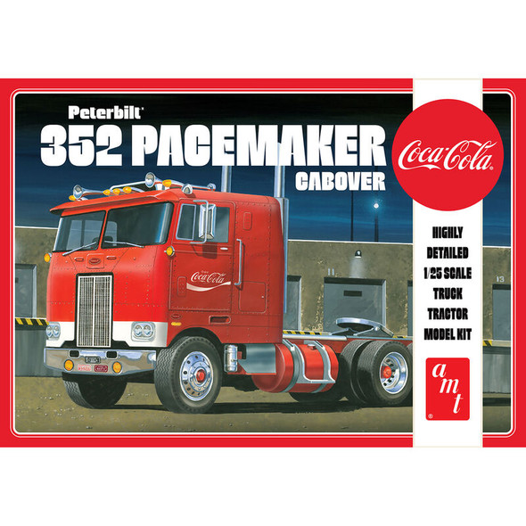 AMT1090 AMT 1/25 Peterbilt 352 Pacemaker Cabover Semi Tractor Model Kit