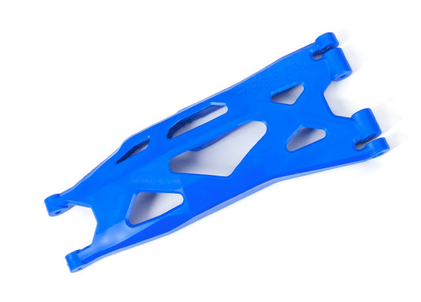 TRA7893X TRAXXAS Suspension arm, lower, blue (1) (right, front or rear) (for use with #7895 X-Maxx® WideMaxx® suspension kit) - Blue