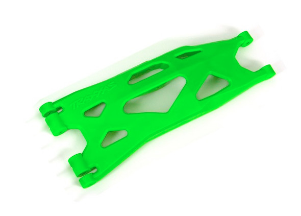 TRA7894G TRAXXAS Suspension arm, lower, black (1) (left, front or rear) (for use with #7895 X-Maxx® WideMaxx® suspension kit) - Green