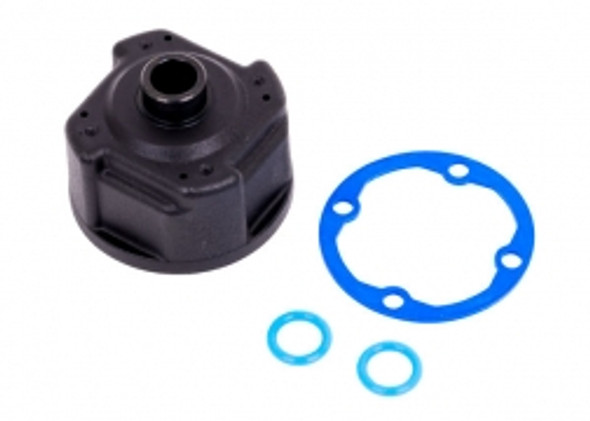 TRA9581 TRAXXAS Sledge Carrier, differential/ differential bushing (metal)/ o-rings (2)/ ring gear gasket