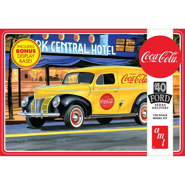 AMT1161 AMT 1/25 1940 Ford Sedan Delivery Coca-Cola