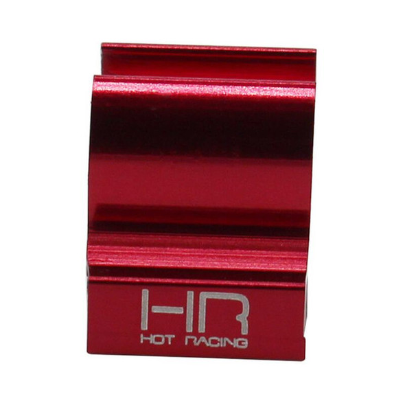 HRASXTF030H02 HOT RACING 9-Fin 030 Motor Heatsink, Red: SCX24