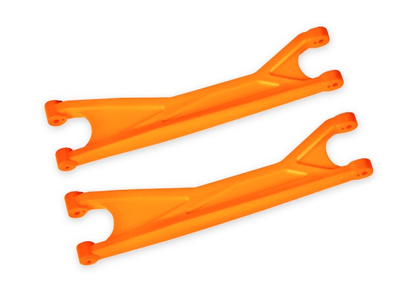 TRA7892T TRAXXAS Suspension arms, upper, orange (left or right, front or rear) (2) (for use with #7895 X-Maxx® WideMaxx® suspension kit)