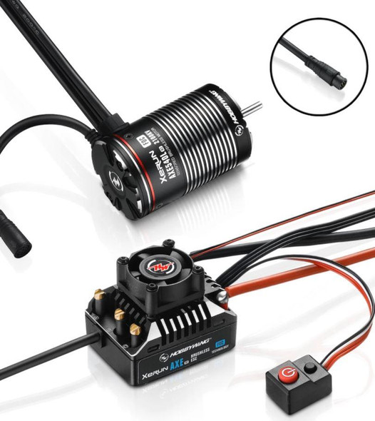 HBW38020505 HOBBYWING XERUN AXE 540L R2 System for Rock Crawler Motor/ESC Combo 2300kv