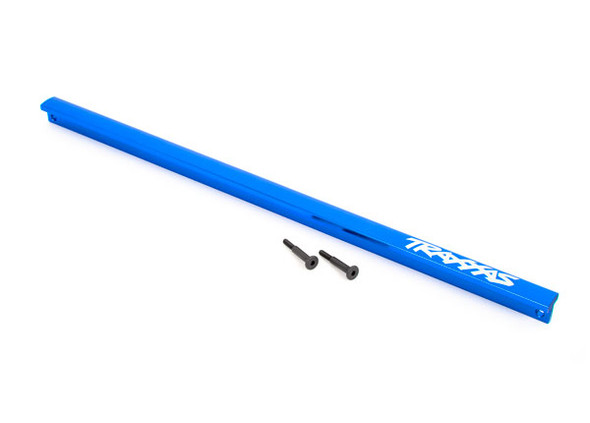 TRA9523X TRAXXAS Sledge Chassis Brace T-Bar - Blue Aluminum