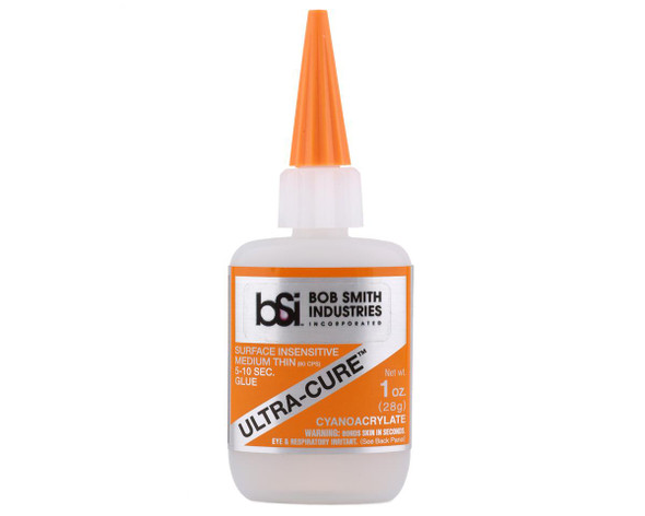 BSI129 Bob Smith Industries ULTRA-CURE Medium CA Tire Glue 1oz