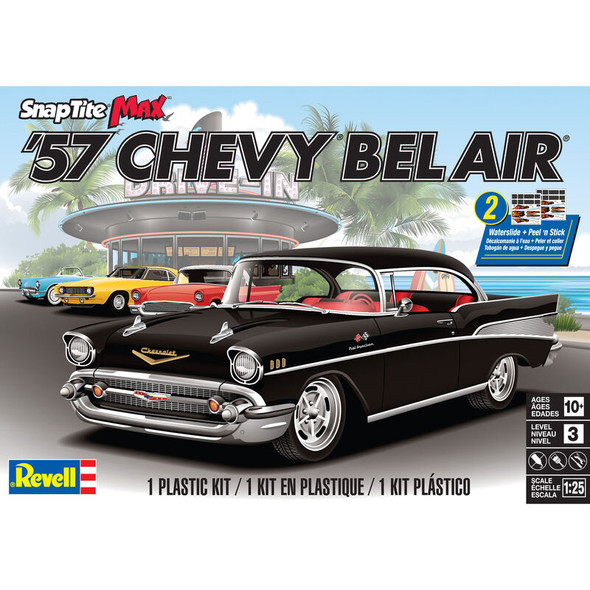 RMX851529 REVELL 1/25 '57 Chevy Bel Air Snap