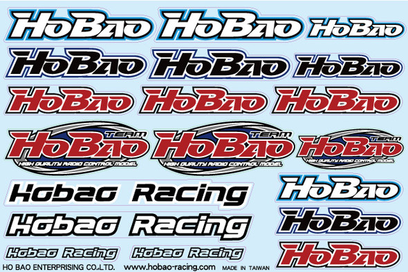 HB-D2 HOBAO RACING Stickers