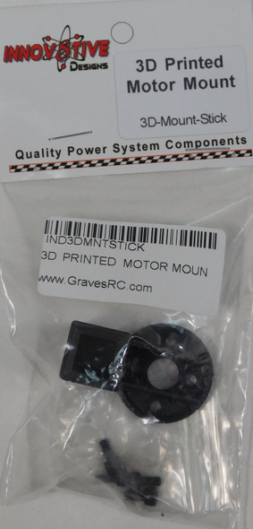 IND3DMNTSTICK INNOV8TIVE DESIGNS 3D Printed Motor Mount for 22-23mm motors, 30mm Length