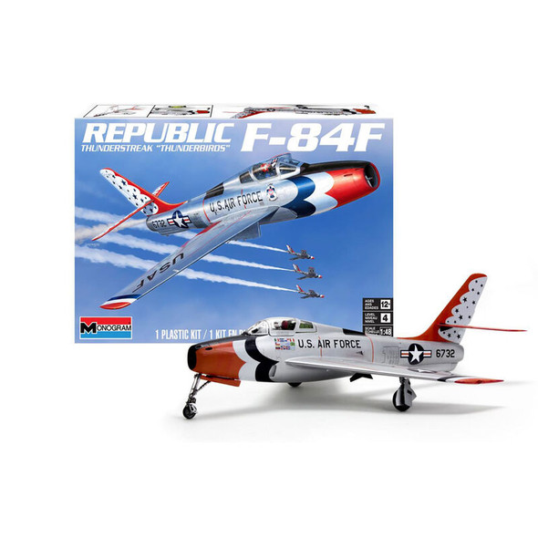 RMX855996 REVELL Monogram 1/48 F-84F Thunderstreak Thunderbirds