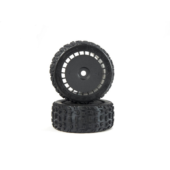 AR510092 ARRMA dBoots Backflip MT 6S Tire Wheel Set - Graves RC