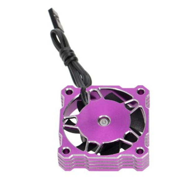 DTEF02006D Aluminium 30x30 Fan for ESC and Motor 9V/25000RPM - Purple