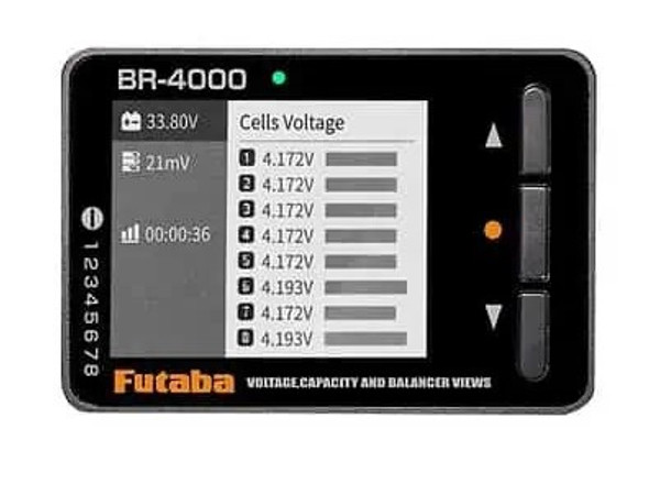 FUT011023721 FUTABA BR-4000 Battery/Servo/Receiver Checker