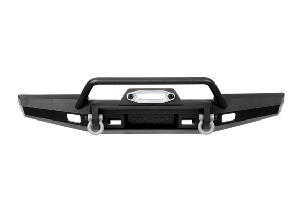 TRA8867 TRAXXAS Bumper, front, winch, medium (includes bumper mount, D-Rings, fairlead, hardware) (fits TRX-4® 1979 Bronco and 1979 Blazer with 8855 winch) (217mm wide)