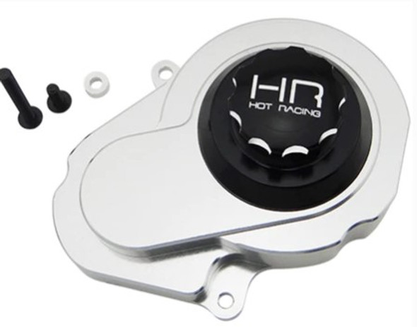 HRATE3201 HOT RACING Aluminum Gear Box Cover, for Traxxas 1/10 Scale 2WD