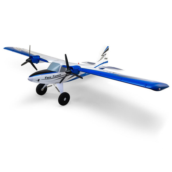 EFL23850 E-FLITE Twin Timber 1.6m BNF Basic with AS3X and SAFE Select