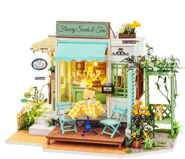 ROEDG146 ROBOTIME DG146 Teatime DIY Miniature House