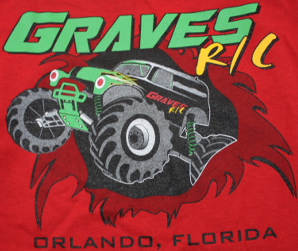 GVSTCAR-C Graves RC Hobbies Car Tee-Shirt