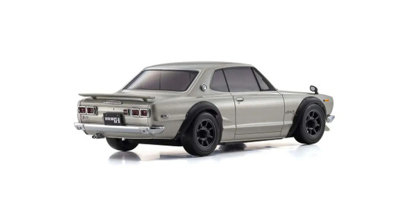 KYOMZP466S KYOSHO Nissan Skyline 2000GT-R KPCG10 Mini-Z - Silver (Body Only)