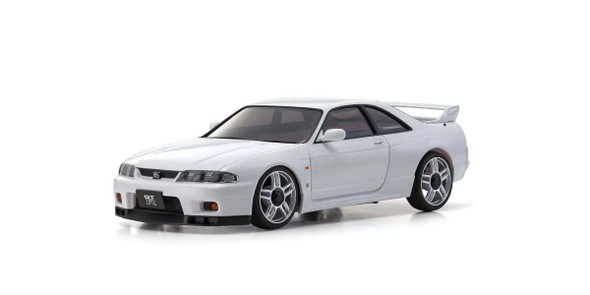 KYO32638WG KYOSHO Mini-Z AWD Nissan Skyline GT-R V.Spec (R33) with LED/Gyro Unit - White