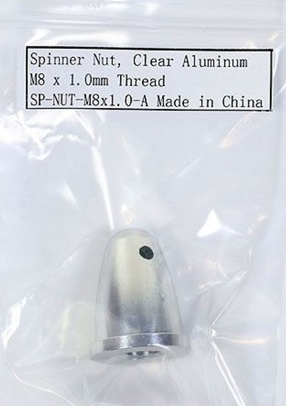 INDSPNUTM8X1.0A INNOV8TIVE DESIGNS Spinner Nut for Threaded M8 x 1.0mm Shaft - Aluminum
