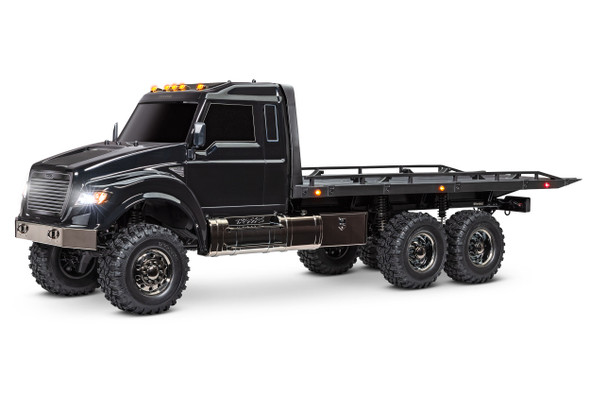 TRA88086-84 TRAXXAS TRX-6 Ultimate RC Hauler: 6x6 Electric Flatbed Truck with TQi Traxxas Link Enabled 2.4GHz Radio & Factory Installed Winch