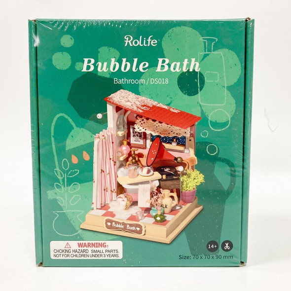 ROEDS018 ROBOTIME Super Mini House Bubble Bath - Bathroom