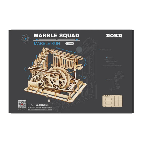 ROELG502 ROBOTIME ROKR Marble Squad Trapdoors Marble Run