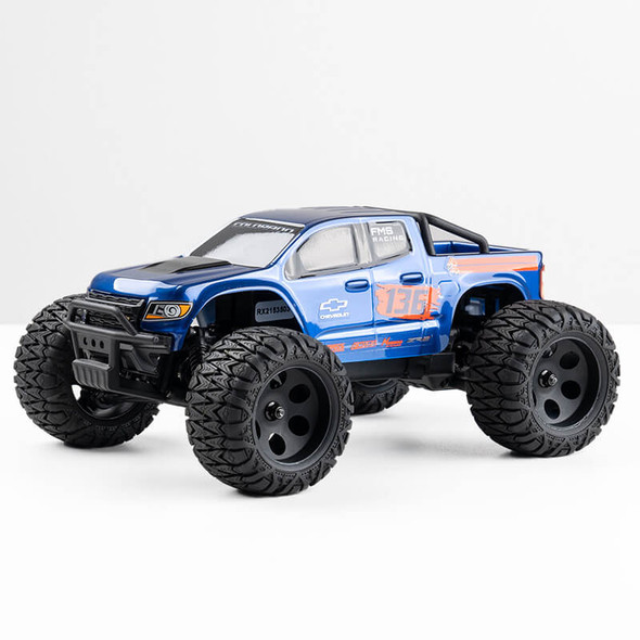 FMM12421BDRTR-C FMS 1/24 FMT24 Chevrolet Colorado Monster Truck RTR