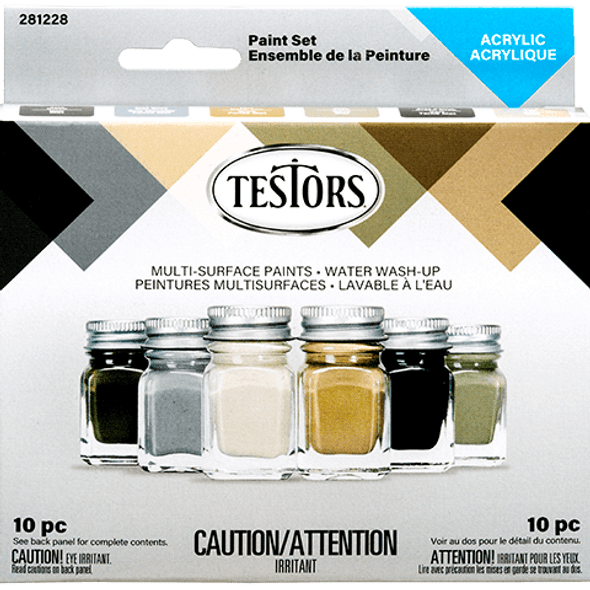 TES281228 TESTORS 10pc Paint Set - Camouflage