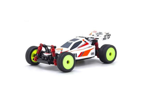 KYO32095W KYOSHO Mini-Z Buggy Turbo Optima Mid Special Readyset - White