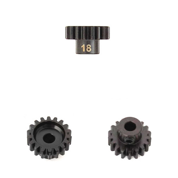 TKR4178 TEKNO RC M5 Pinion Gear (18T, Mod1, 5mm Bore, M5 Set Screw)