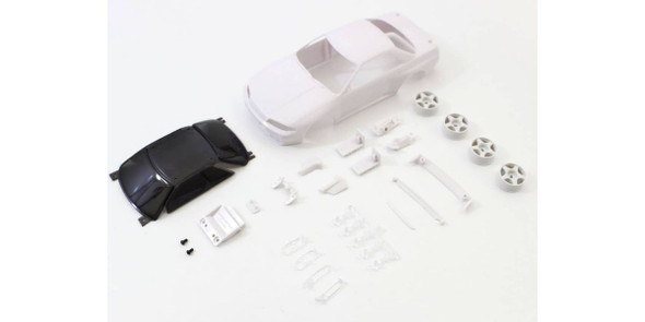 KYOMZN201 KYOSHO Skyline GT-R R32 Group A Specifications White Body Set w/Wheels