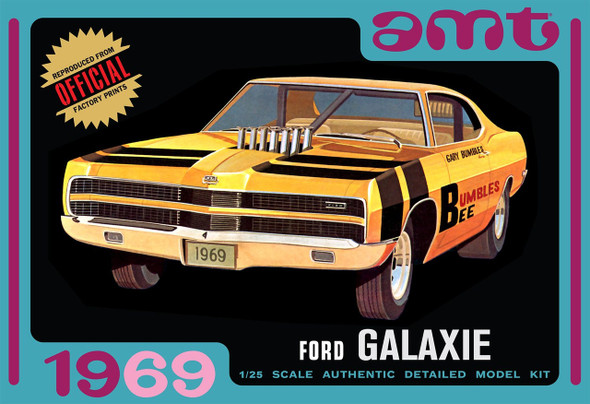 AMT1373 AMT 1/25 1969 Ford Galaxie Hardtop
