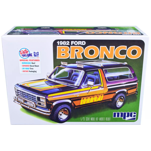 MPC991 MPC 1/25 1982 Ford Bronco Scale Model Kit