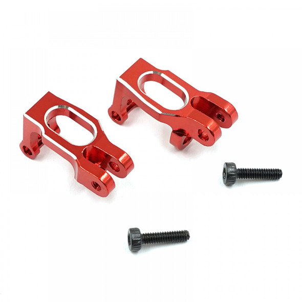 YAKYMB-006RD YEAH RACING Aluminum Front C-Hub for Kyosho Mini-Z MB-010 - Red