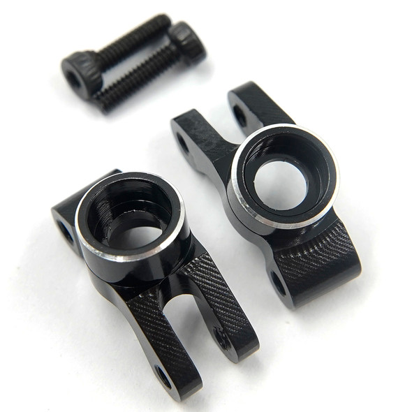 YAKYMB-007BK YEAH RACING Aluminum Rear Hubs for Kyosho Mini-Z MB-010 - Black