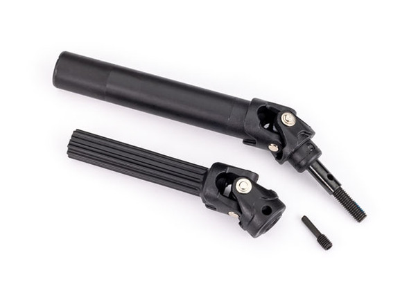 TRA8996T TRAXXAS Driveshaft Assembly, Front or Rear, Maxx Duty (1) (Left or Right) (Fully Assembled, Ready to Install)