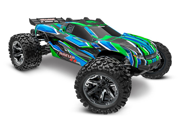 TRA67076-4-C Traxxas Rustler VXL 4x4 Brushless RTR 1/10 4WD Truck